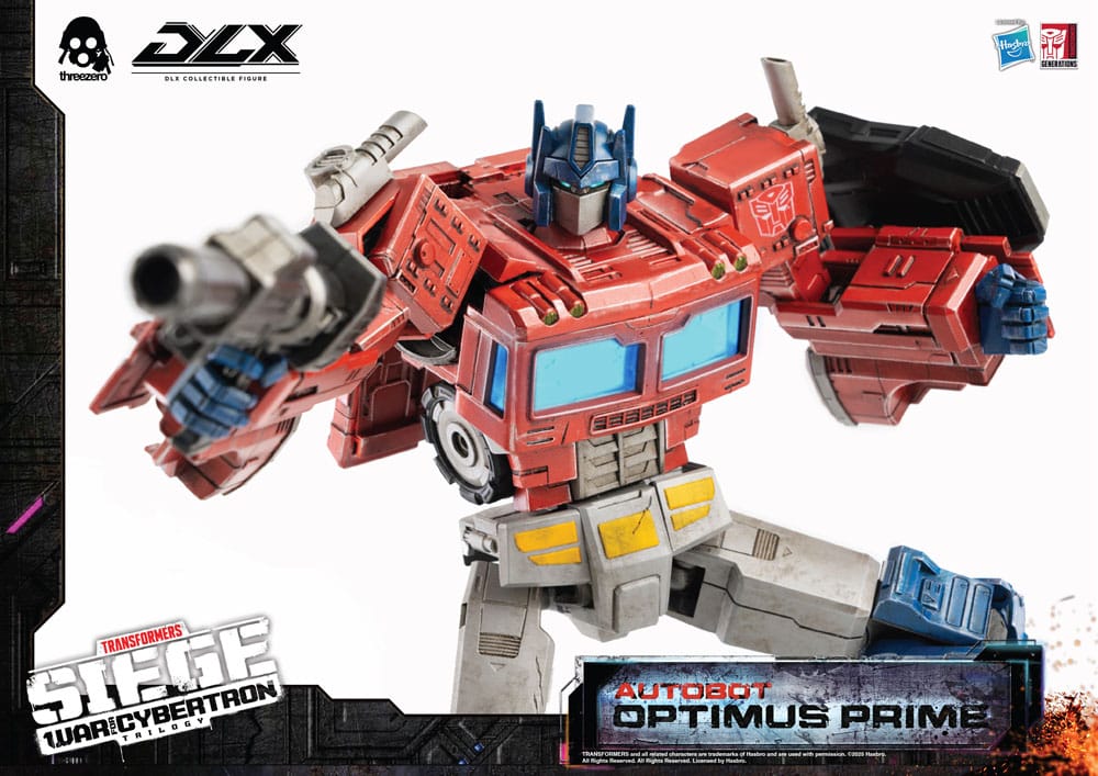 Transformers: War for Cybertron Trilogy DLX Action Figure 1/6 Optimus Prime 25cm - Action Figures - ThreeZero - Hobby Figures UK
