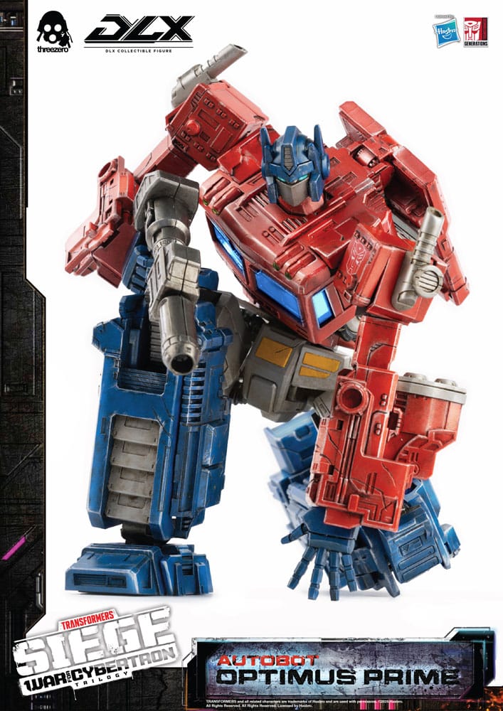 Transformers: War for Cybertron Trilogy DLX Action Figure 1/6 Optimus Prime 25cm - Action Figures - ThreeZero - Hobby Figures UK