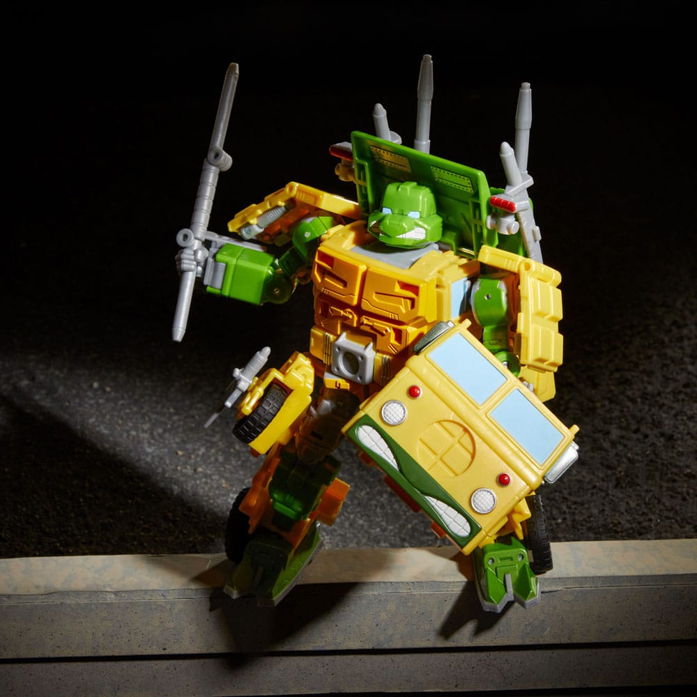 Transformers x Teenage Mutant Ninja Turtles Action Figure Party Wallop 18cm - Action Figures - Hasbro - Hobby Figures UK