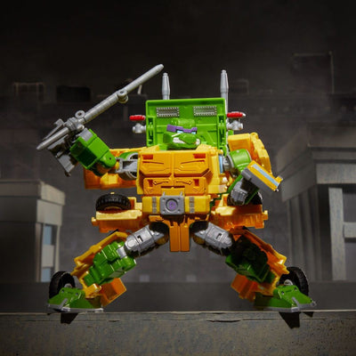 Transformers x Teenage Mutant Ninja Turtles Action Figure Party Wallop 18cm - Action Figures - Hasbro - Hobby Figures UK