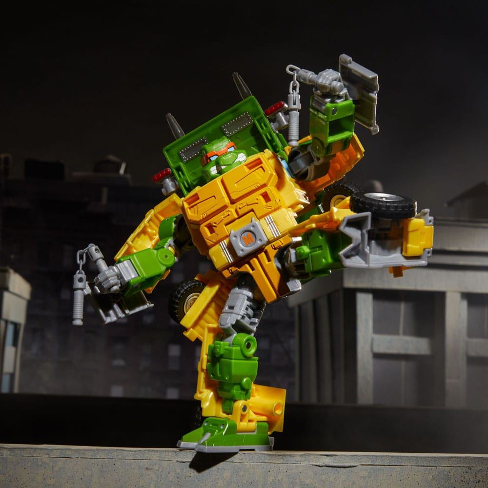 Transformers x Teenage Mutant Ninja Turtles Action Figure Party Wallop 18cm - Action Figures - Hasbro - Hobby Figures UK