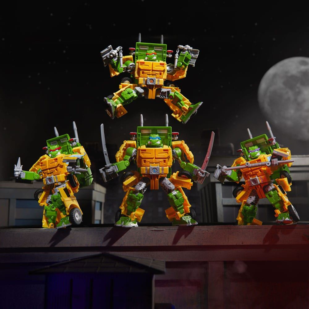Transformers x Teenage Mutant Ninja Turtles Action Figure Party Wallop 18cm - Action Figures - Hasbro - Hobby Figures UK