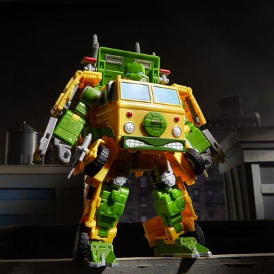 Transformers x Teenage Mutant Ninja Turtles Action Figure Party Wallop 18cm - Action Figures - Hasbro - Hobby Figures UK