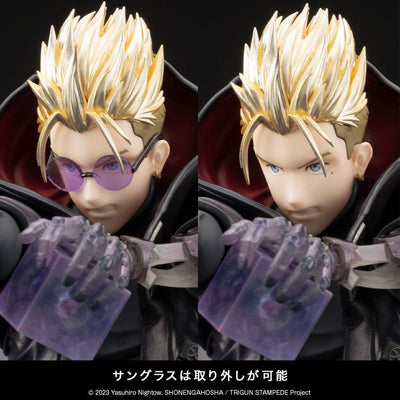 Trigun Stampede ARTFXJ Statue 1/8 Vash the Stampede The Gunman in Black Ver. 22cm - Scale Statue - Kotobukiya - Hobby Figures UK