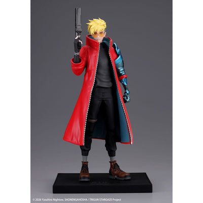 Trigun Stampede Oshi Works Statue Vash the Stampede 22cm - Scale Statue - Kotobukiya - Hobby Figures UK