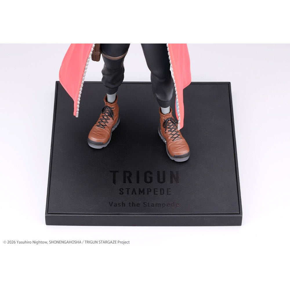 Trigun Stampede Oshi Works Statue Vash the Stampede 22cm - Scale Statue - Kotobukiya - Hobby Figures UK