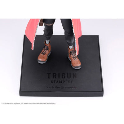 Trigun Stampede Oshi Works Statue Vash the Stampede 22cm - Scale Statue - Kotobukiya - Hobby Figures UK