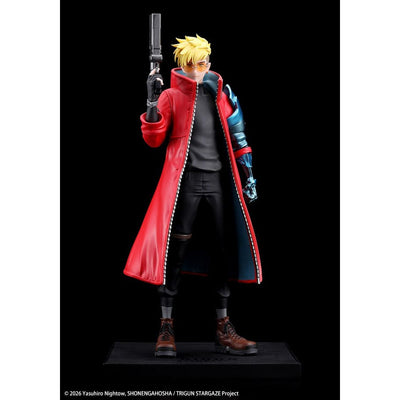 Trigun Stampede Oshi Works Statue Vash the Stampede 22cm - Scale Statue - Kotobukiya - Hobby Figures UK