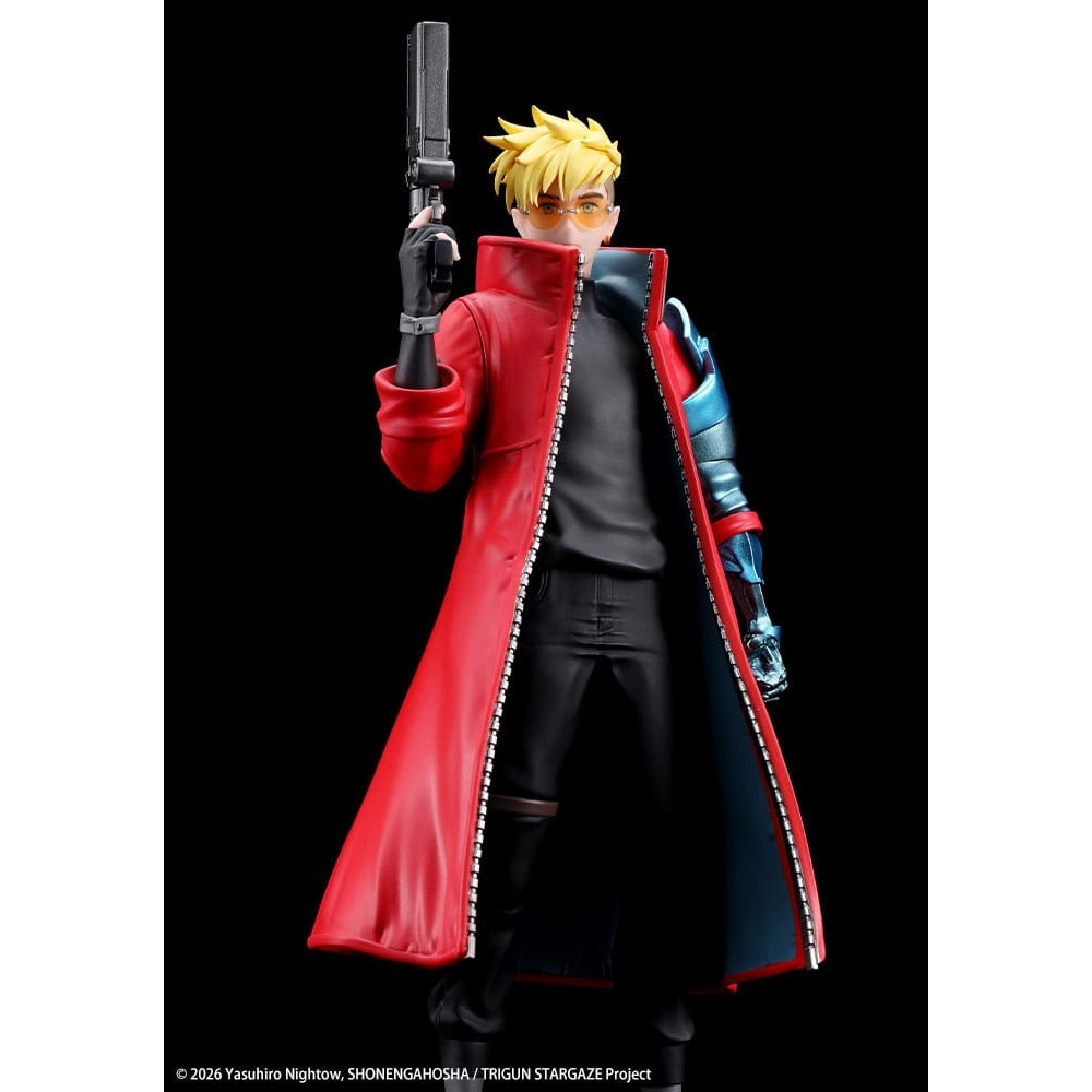 Trigun Stampede Oshi Works Statue Vash the Stampede 22cm - Scale Statue - Kotobukiya - Hobby Figures UK