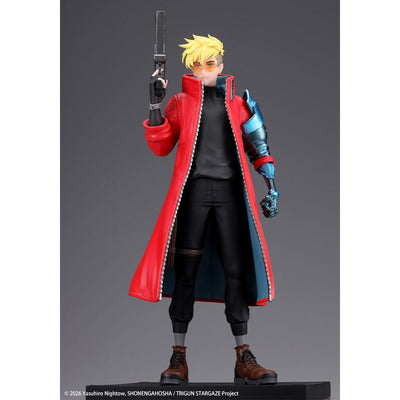 Trigun Stampede Oshi Works Statue Vash the Stampede 22cm - Scale Statue - Kotobukiya - Hobby Figures UK