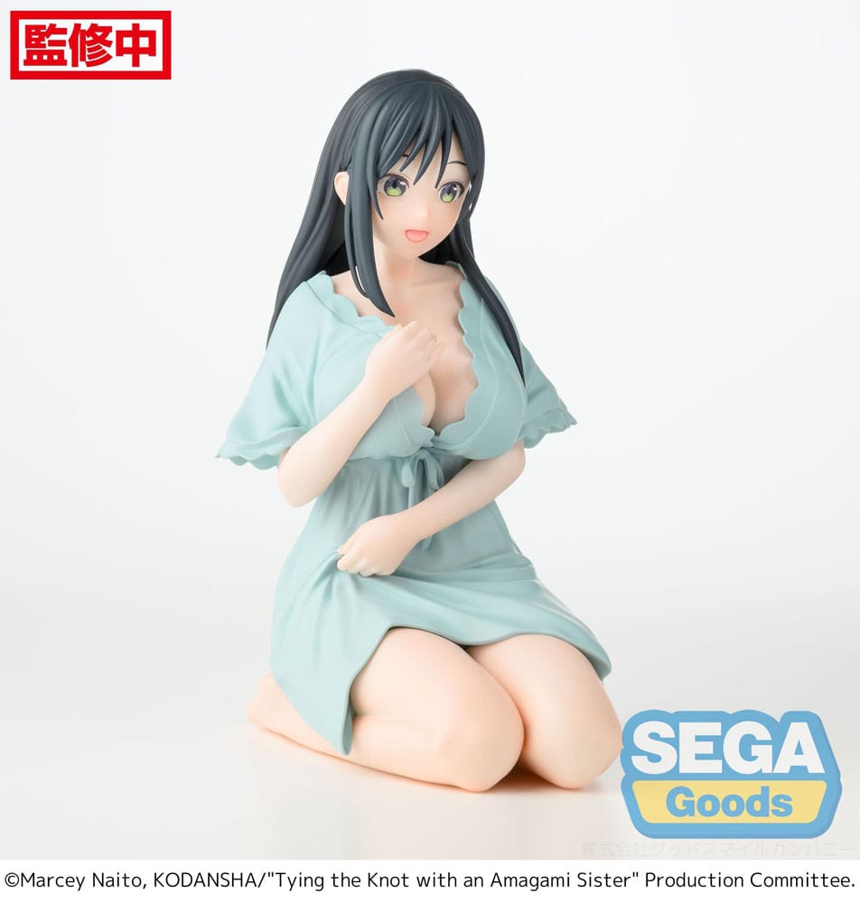 Tying the Knot with an Amagami Sister Yumemirize PVC Statue Yae Amagami 10cm - Scale Statue - Sega - Hobby Figures UK