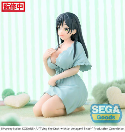 Tying the Knot with an Amagami Sister Yumemirize PVC Statue Yae Amagami 10cm - Scale Statue - Sega - Hobby Figures UK