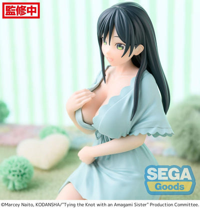 Tying the Knot with an Amagami Sister Yumemirize PVC Statue Yae Amagami 10cm - Scale Statue - Sega - Hobby Figures UK