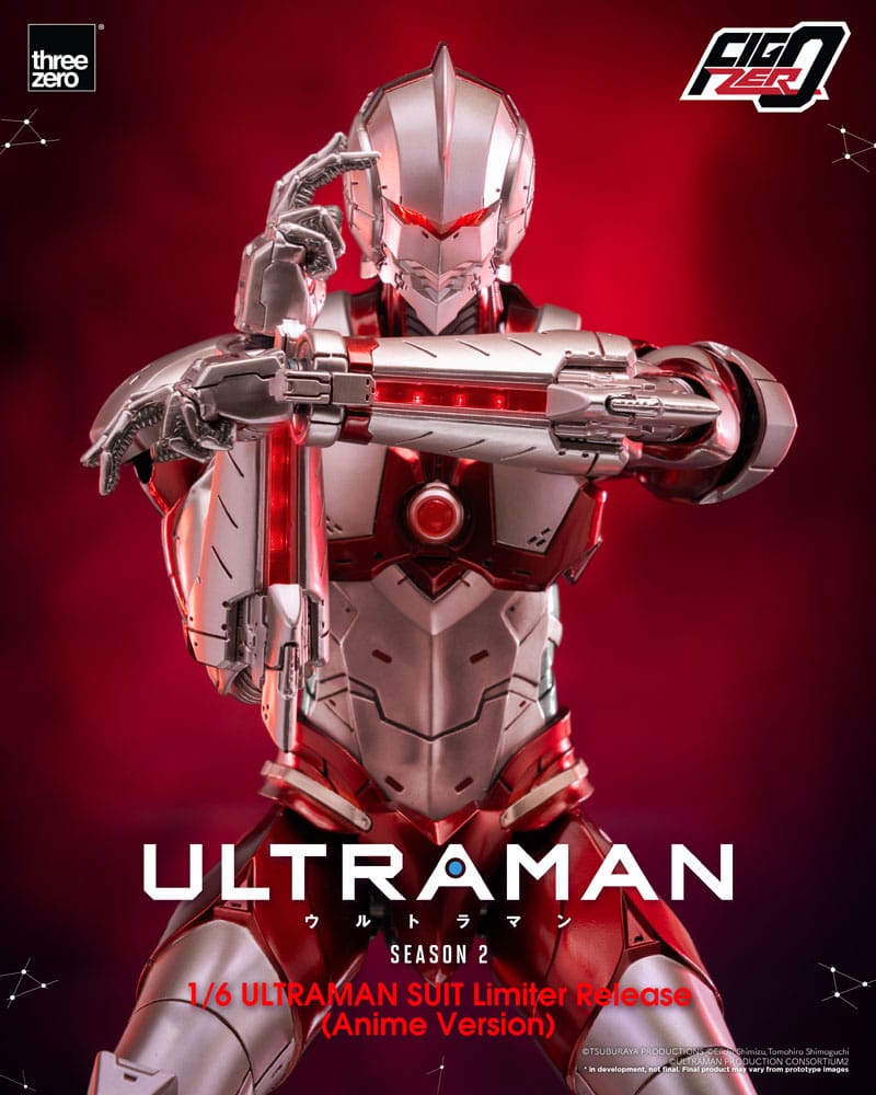 Ultraman FigZero Action Figure 1/6 Ultraman Suit (Anime Version) Limited Release 31cm - Action Figures - ThreeZero - Hobby Figures UK