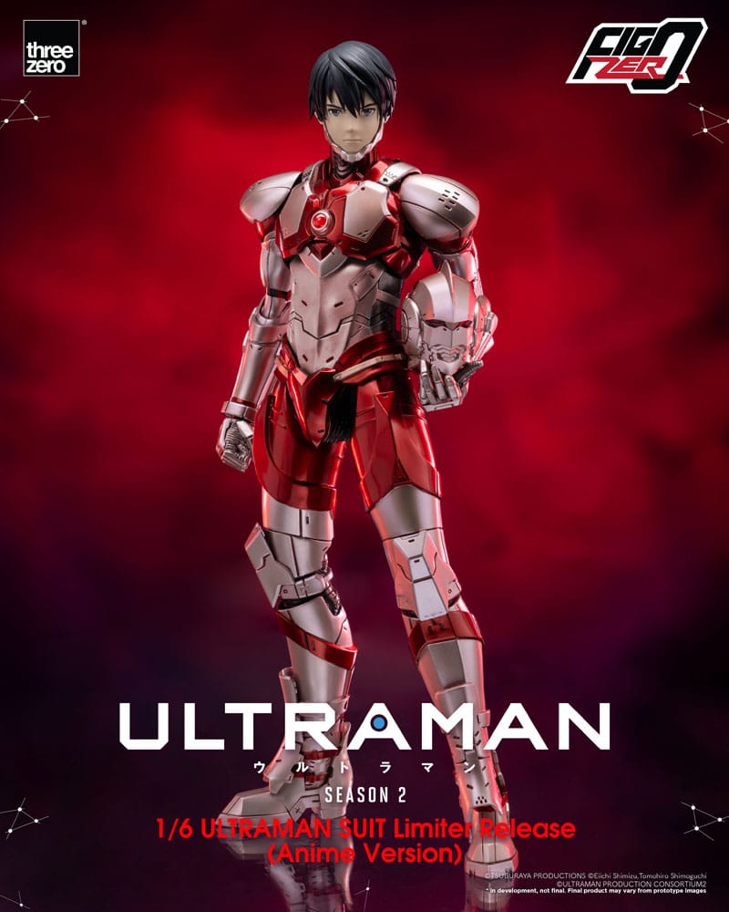 Ultraman FigZero Action Figure 1/6 Ultraman Suit (Anime Version) Limited Release 31cm - Action Figures - ThreeZero - Hobby Figures UK