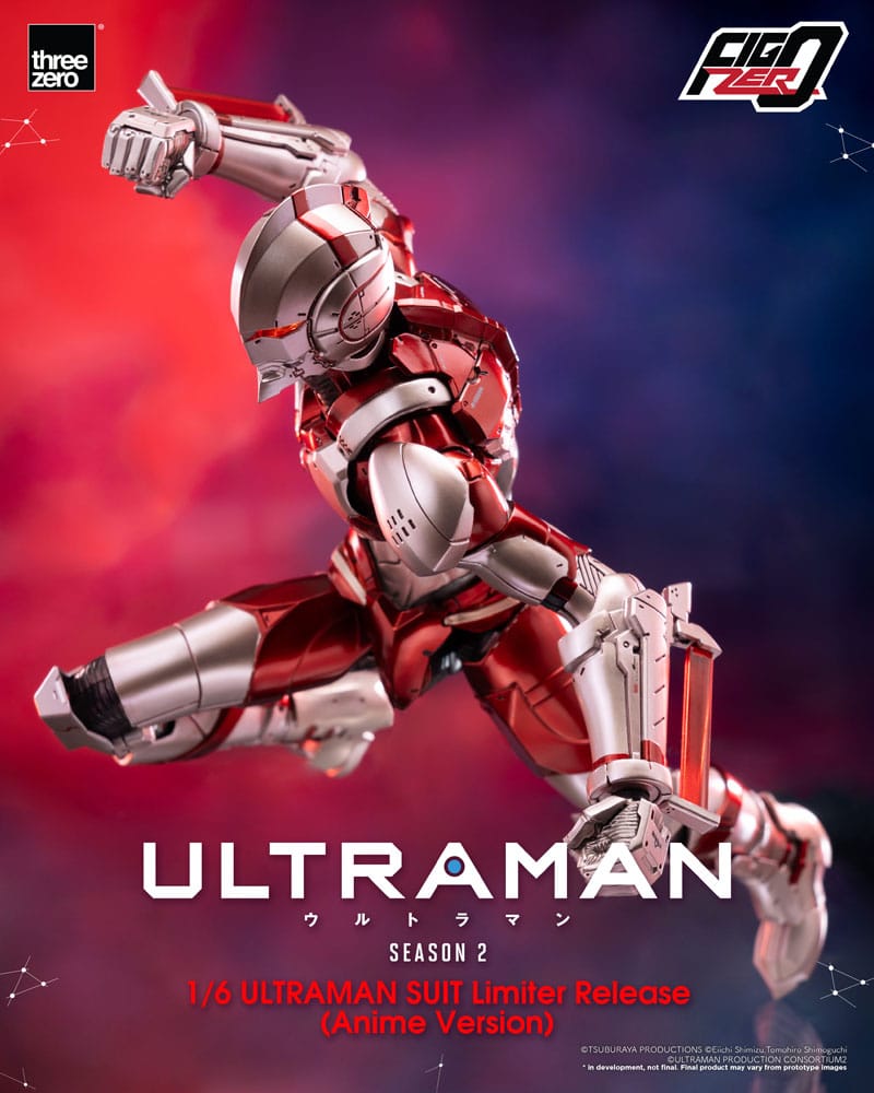 Ultraman FigZero Action Figure 1/6 Ultraman Suit (Anime Version) Limited Release 31cm - Action Figures - ThreeZero - Hobby Figures UK