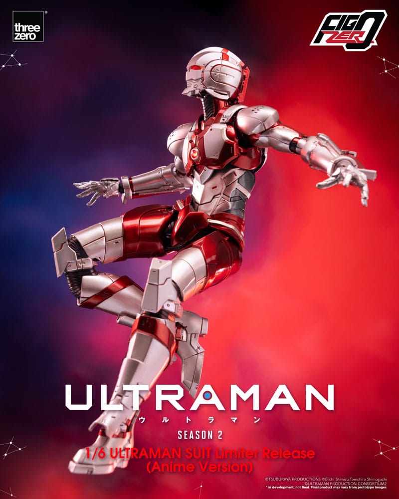 Ultraman FigZero Action Figure 1/6 Ultraman Suit (Anime Version) Limited Release 31cm - Action Figures - ThreeZero - Hobby Figures UK