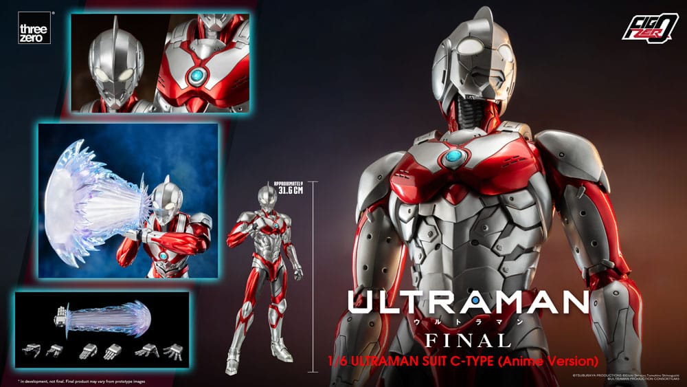 Ultraman FigZero Action Figure 1/6 Ultraman Suit C-Type (Anime