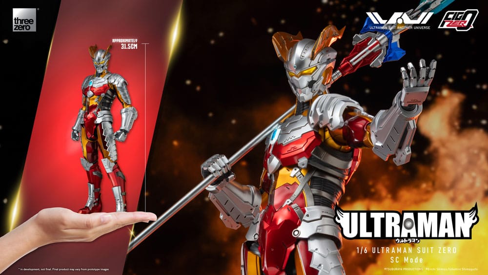Ultraman FigZero Action Figure 1/6 Ultraman Suit Zero SC Mode 31cm