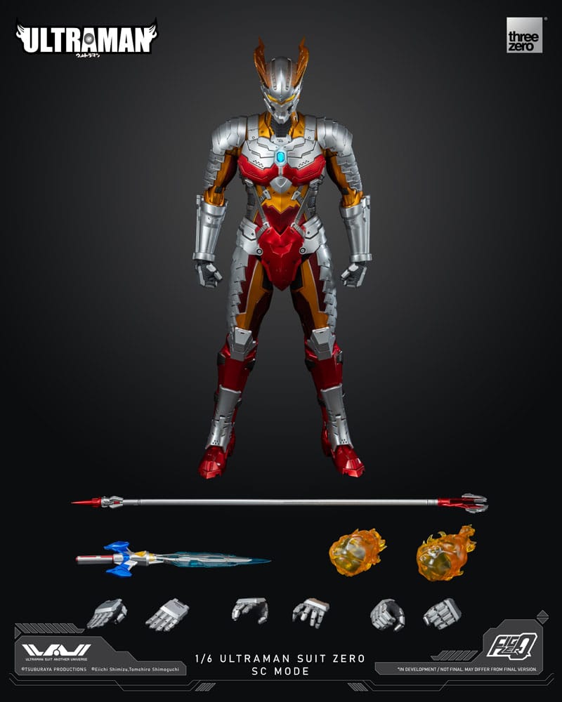 フィグゼロ ULTRAMAN 1/6 ULTRAMAN SUIT ZERO Ultraman FigZero Action Figure 1/6 Ultraman Suit Zero SC Mode 31cm