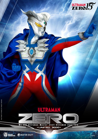 Ultraman Master Craft Statue Ultraman Zero 15th 41cm - Scale Statue - Beast Kingdom Toys - Hobby Figures UK