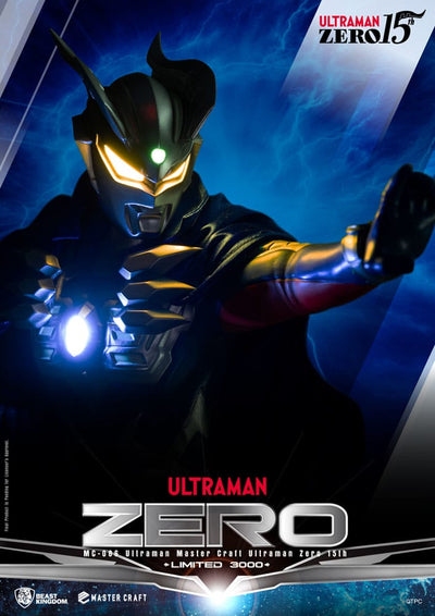 Ultraman Master Craft Statue Ultraman Zero 15th 41cm - Scale Statue - Beast Kingdom Toys - Hobby Figures UK