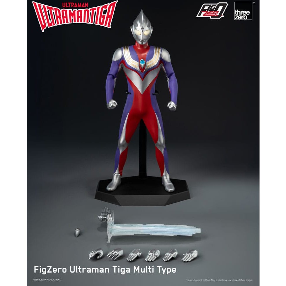 Ultraman Tiga FigZero Action Figure 1/6 Ultraman Tiga Multi Type
