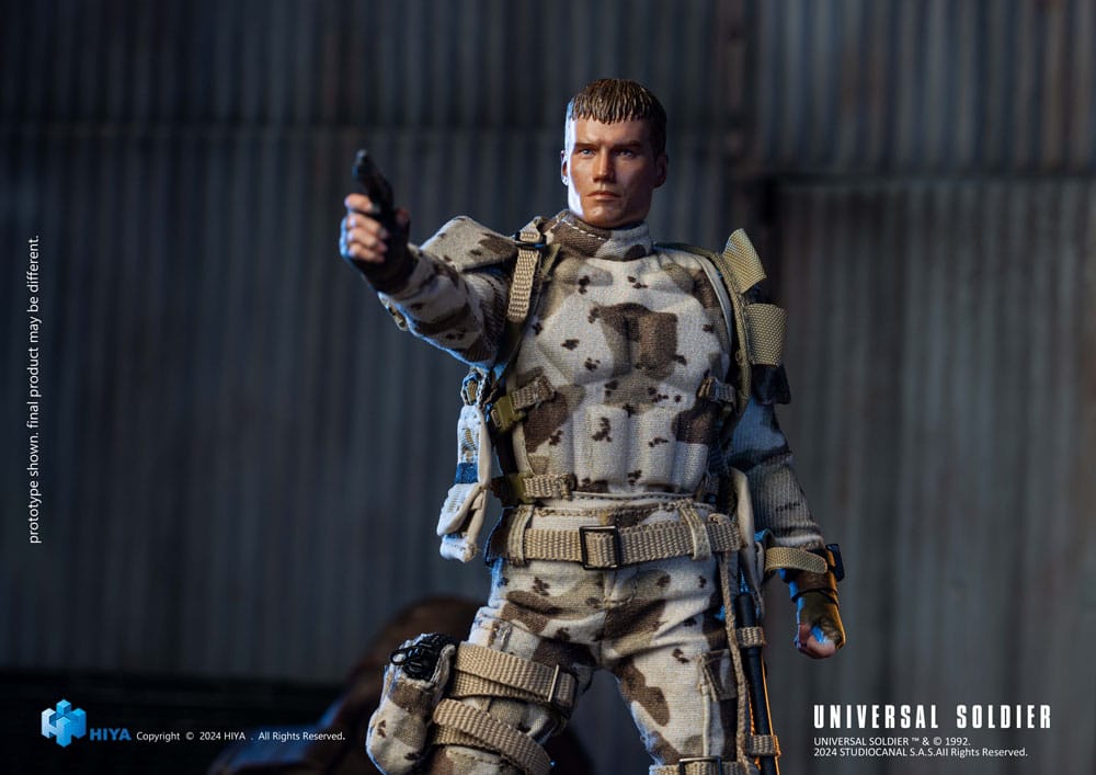 Universal Soldier Exquisite Super Series Action Figure 1/12 Andrew Scott 16cm - Action Figures - Hiya Toys - Hobby Figures UK