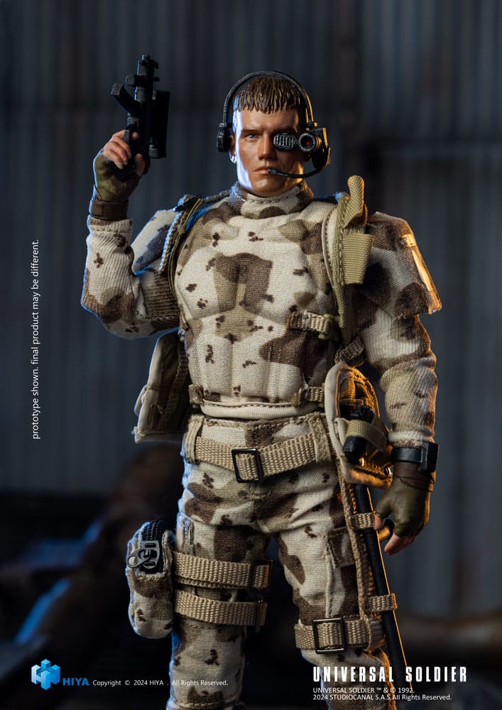 Universal Soldier Exquisite Super Series Action Figure 1/12 Andrew Scott 16cm - Action Figures - Hiya Toys - Hobby Figures UK