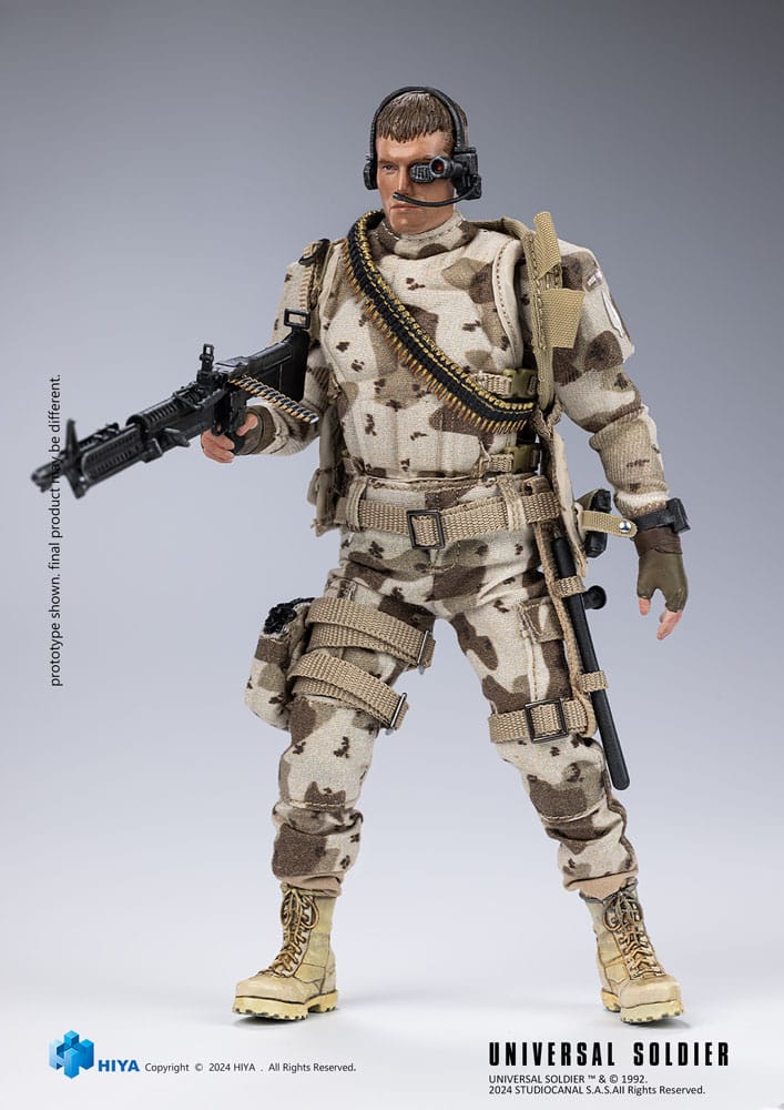 Universal Soldier Exquisite Super Series Action Figure 1/12 Andrew Scott 16cm - Action Figures - Hiya Toys - Hobby Figures UK