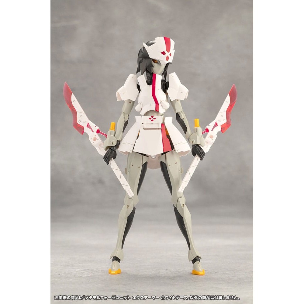 Unlimited Universe Megalomaria Model Kit Metamorphose Unit Exarmor White Nurse 16cm - Model Kit - Kotobukiya - Hobby Figures UK