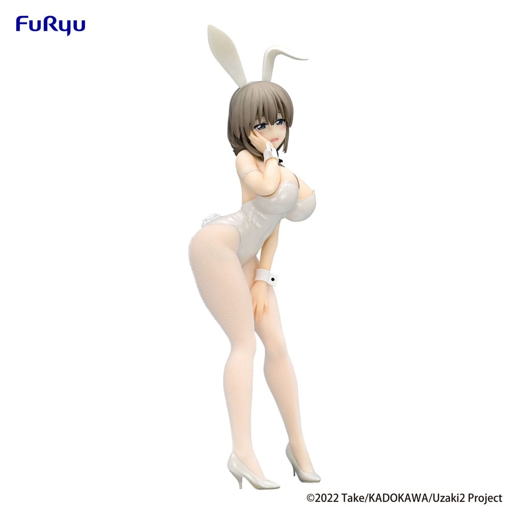 Uzaki-chan Wants to Hang Out! BiCute Bunnies PVC Statue Tsuki Uzaki White Pearl Ver. 29cm - Scale Statue - Furyu - Hobby Figures UK