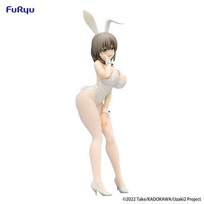 Uzaki-chan Wants to Hang Out! BiCute Bunnies PVC Statue Tsuki Uzaki White Pearl Ver. 29cm - Scale Statue - Furyu - Hobby Figures UK