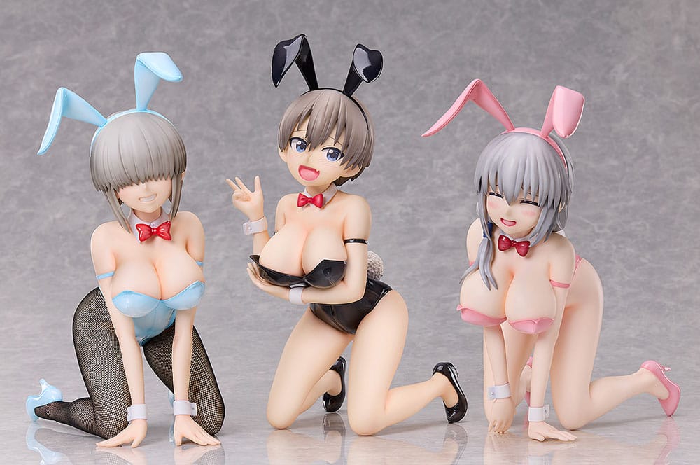 Uzaki-chan Wants to Hang Out! PVC Statue 1/4 Yanagi Uzaki: Bunny Ver. 24cm - Scale Statue - FREEing - Hobby Figures UK