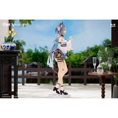 VSinger Luo Tianyi & Mo Qingxian Statue 1/7 Luo Tianyi Tea Time Melody Ver. 23cm - Scale Statue - AniMester - Hobby Figures UK