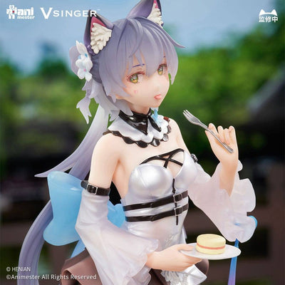 VSinger Luo Tianyi & Mo Qingxian Statue 1/7 Luo Tianyi Tea Time Melody Ver. 23cm - Scale Statue - AniMester - Hobby Figures UK