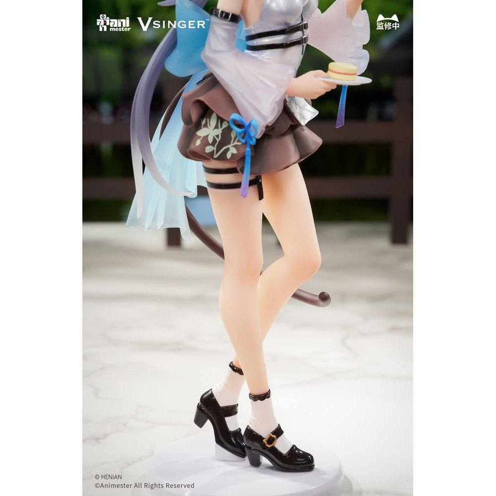 VSinger Luo Tianyi & Mo Qingxian Statue 1/7 Luo Tianyi Tea Time Melody Ver. 23cm - Scale Statue - AniMester - Hobby Figures UK