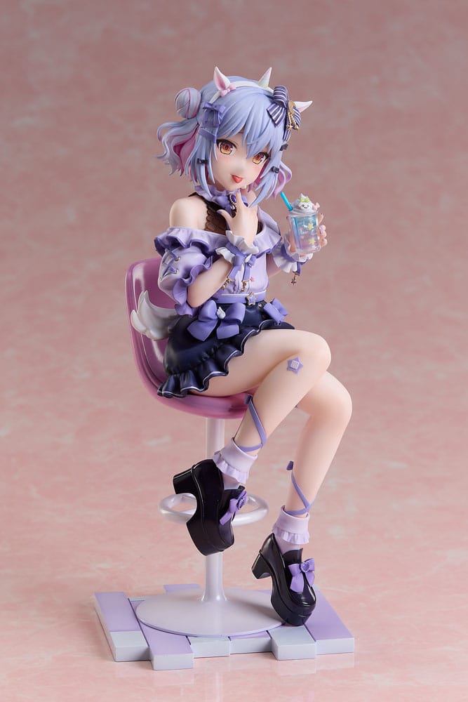 VTuber PVC Statue 1/7 NoriPro Inuyama Tamaki Unicorn Outfit Jirai Style Ver. 21cm - Scale Statue - A Dimension - Hobby Figures UK