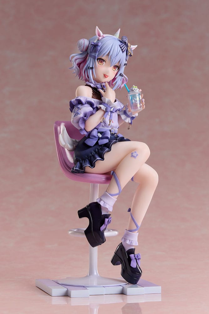 VTuber PVC Statue 1/7 NoriPro Inuyama Tamaki Unicorn Outfit Jirai Style Ver. 21cm - Scale Statue - A Dimension - Hobby Figures UK