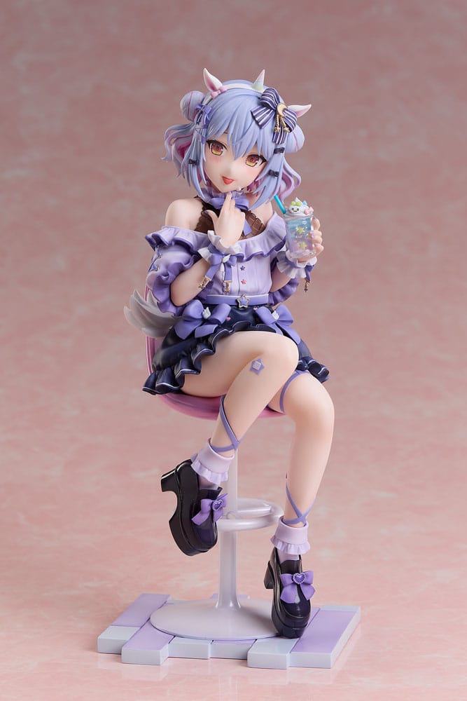 VTuber PVC Statue 1/7 NoriPro Inuyama Tamaki Unicorn Outfit Jirai Style Ver. 21cm - Scale Statue - A Dimension - Hobby Figures UK