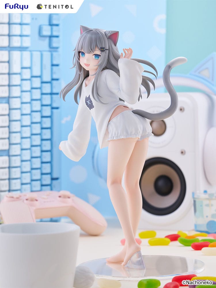 VTuber Tenitol Tall PVC Statue Nachoneko 30cm – Hobby Figures
