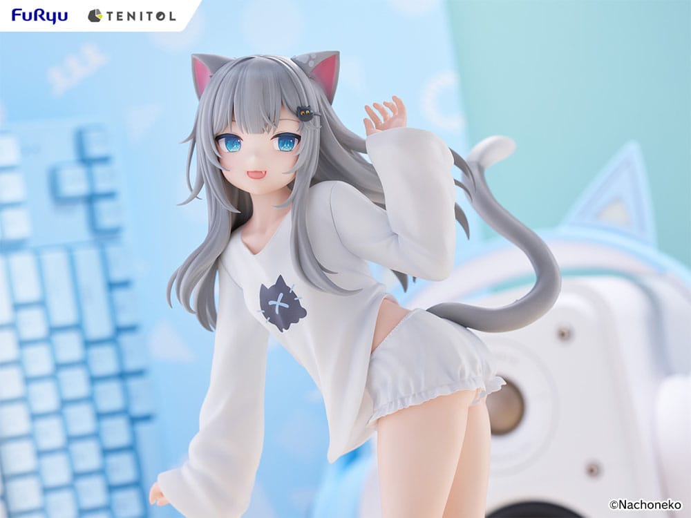 VTuber Tenitol Tall PVC Statue Nachoneko 30cm