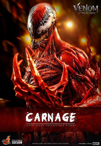 Venom: Let There Be Carnage Movie Masterpiece Series PVC Action Figure 1/6 Carnage 43cm - Action Figures - Hot Toys - Hobby Figures UK