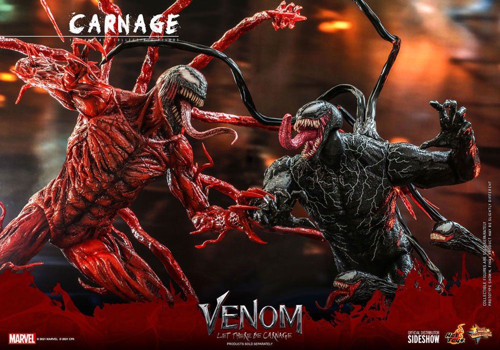Venom: Let There Be Carnage Movie Masterpiece Series PVC Action Figure 1/6 Carnage 43cm - Action Figures - Hot Toys - Hobby Figures UK