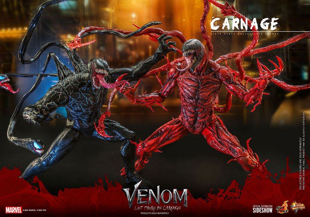 Venom: Let There Be Carnage Movie Masterpiece Series PVC Action Figure 1/6 Carnage 43cm - Action Figures - Hot Toys - Hobby Figures UK