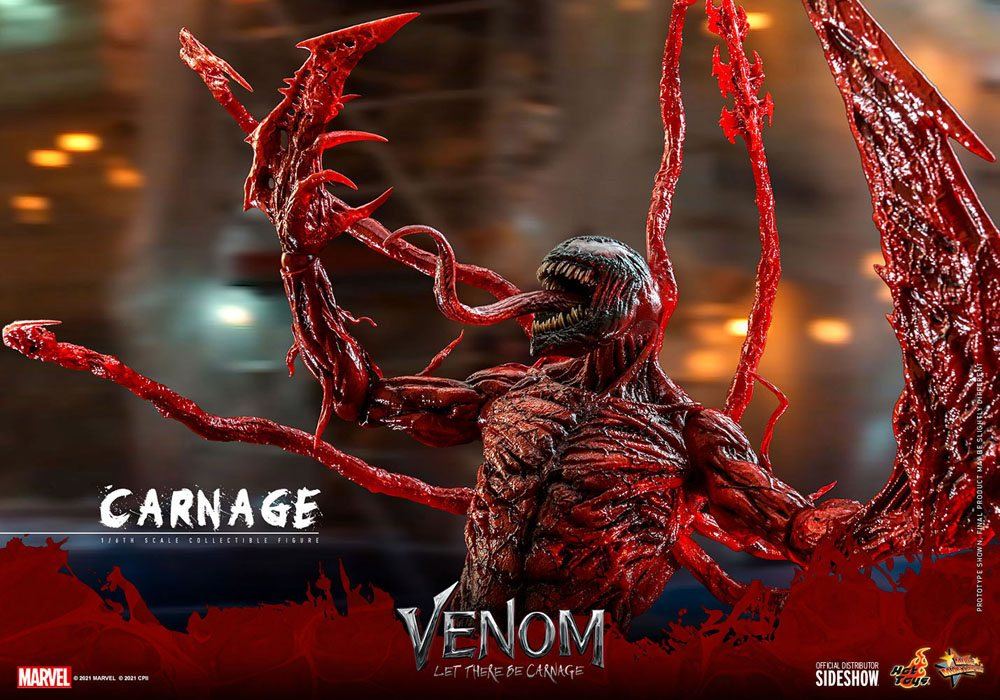 Venom: Let There Be Carnage Movie Masterpiece Series PVC Action Figure 1/6 Carnage 43cm - Action Figures - Hot Toys - Hobby Figures UK