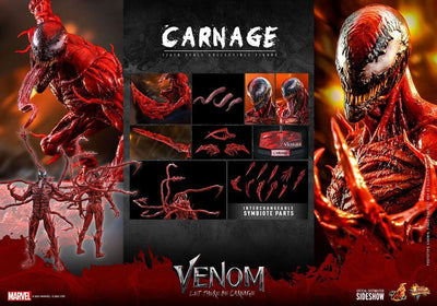 Venom: Let There Be Carnage Movie Masterpiece Series PVC Action Figure 1/6 Carnage 43cm - Action Figures - Hot Toys - Hobby Figures UK