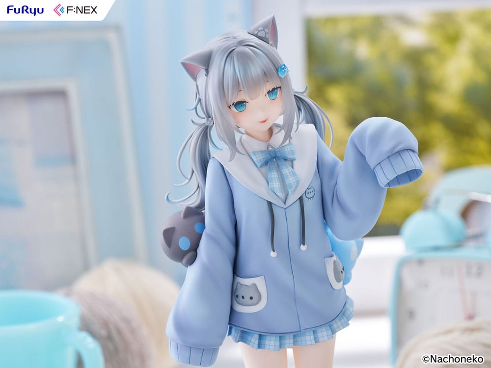 Virtual YouTuber F:NEX PVC Statue 1/7 Nachoneko 24cm - Scale Statue - Furyu - Hobby Figures UK