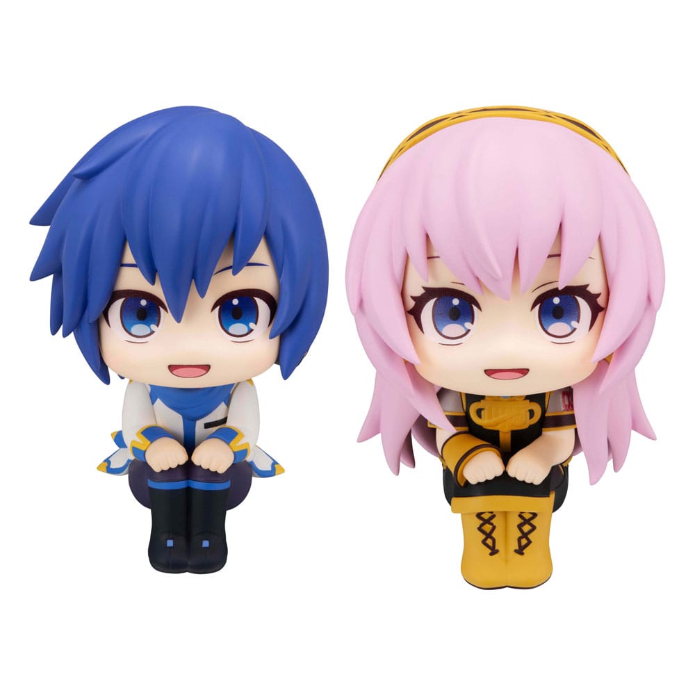Vocaloid Look Up PVC Statues Megurine Luka & Kaito (with gift) 11cm ...