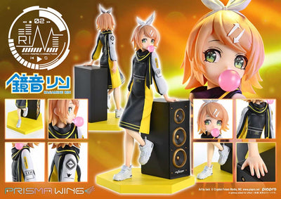 Vocaloid Piapro Characters Prisma Wing PVC Statue 1/7 Kagamine Rin (Art by lack) 21cm - Scale Statue - Prime 1 Studio - Hobby Figures UK